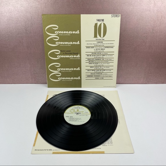 Vintage Command Records Volume 10 Vinyl Music Record - Picture 1 of 5
